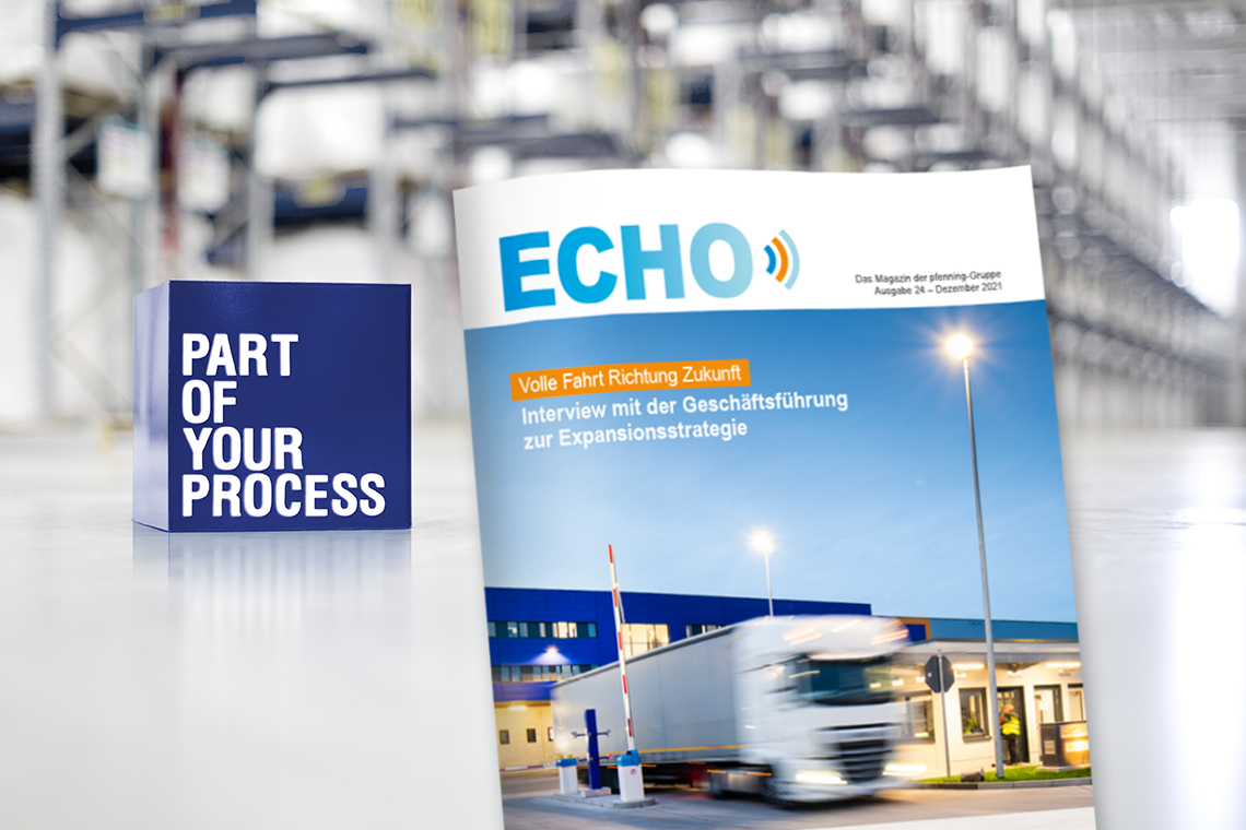 ECHO – The magazine of the pfenning group 2021